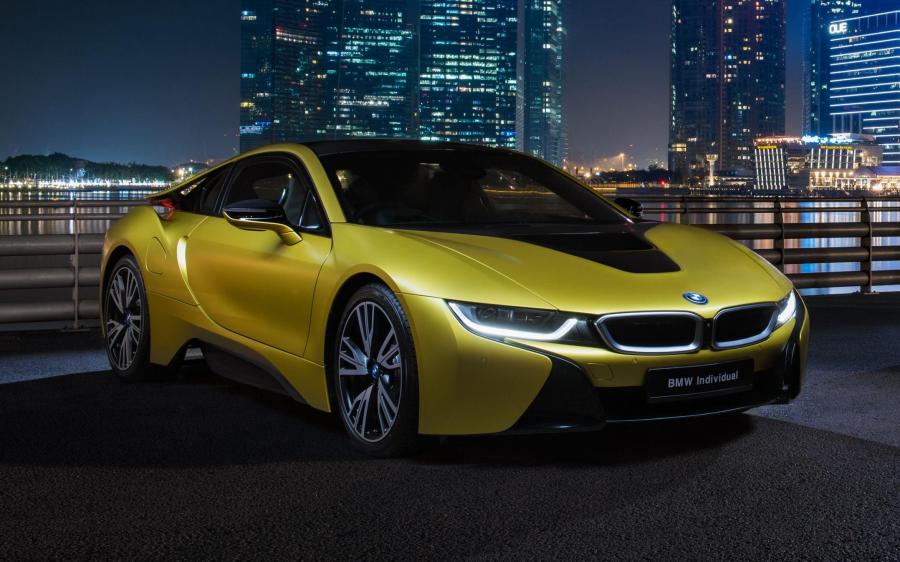 BMW i8 Frozen Yellow Edition (I12) (SG) '2017